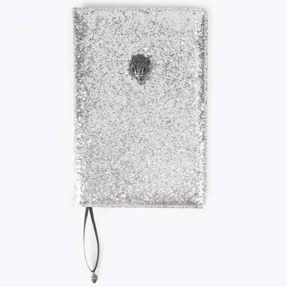 Kurt Geiger Other - Kurt Geiger NWT Silver Metallic Journal With Dustbag